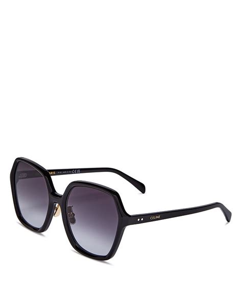 celine 58mm square sunglasses|authentic celine sunglasses.